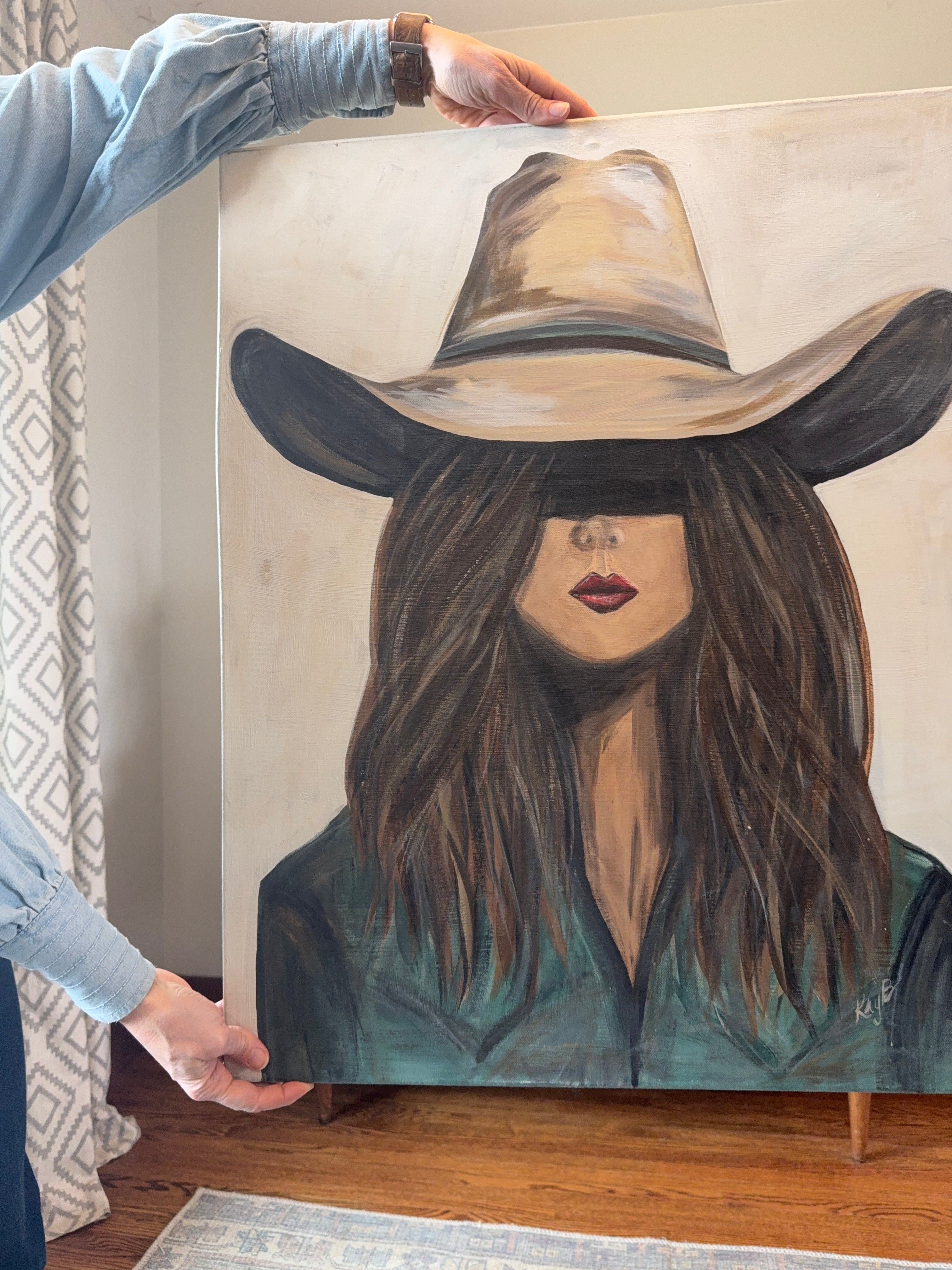 Original Art Work : Rachel Cowgirl