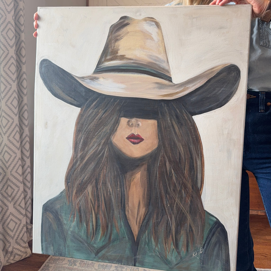 Original Art Work : Rachel Cowgirl