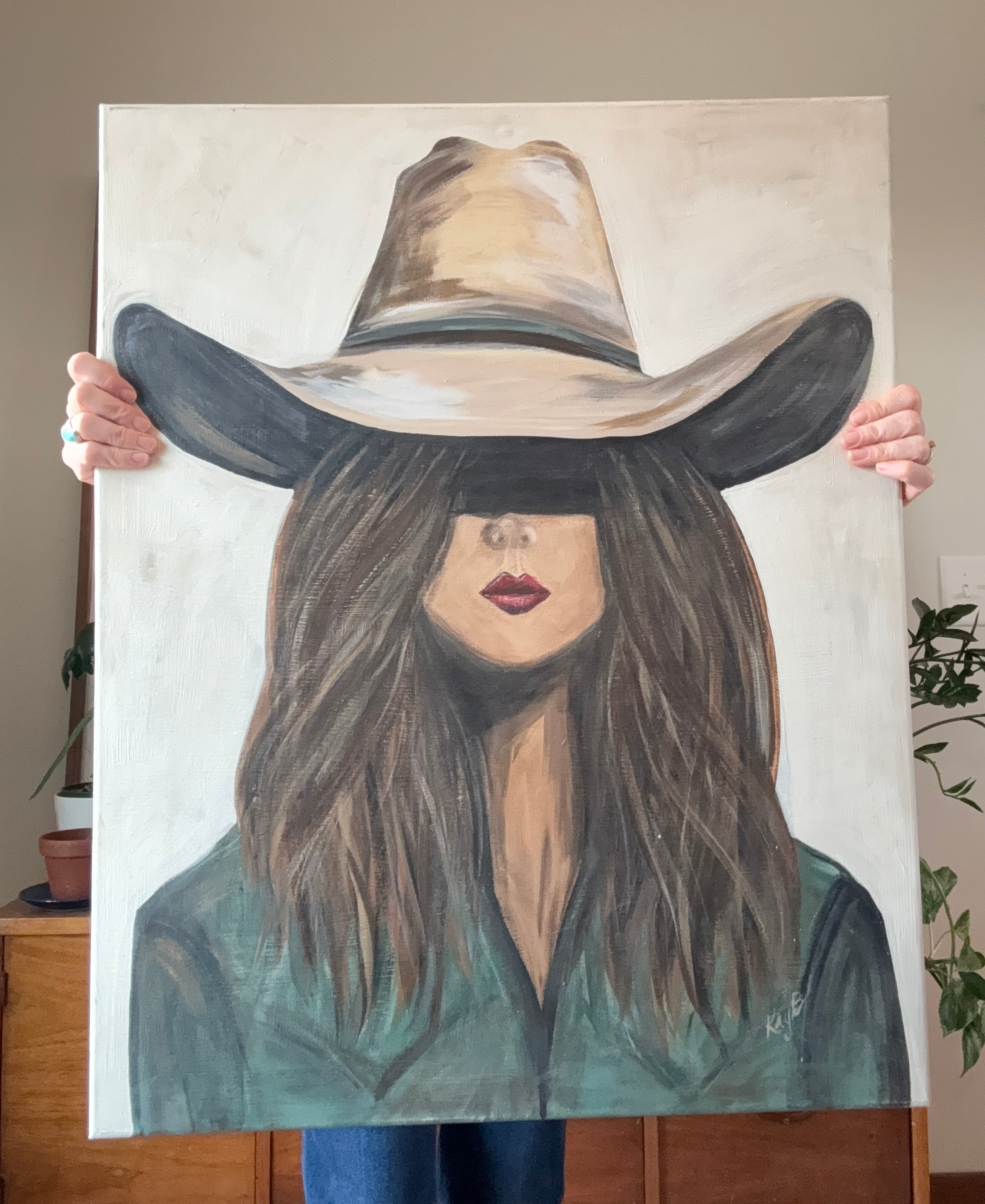Original Art Work : Rachel Cowgirl