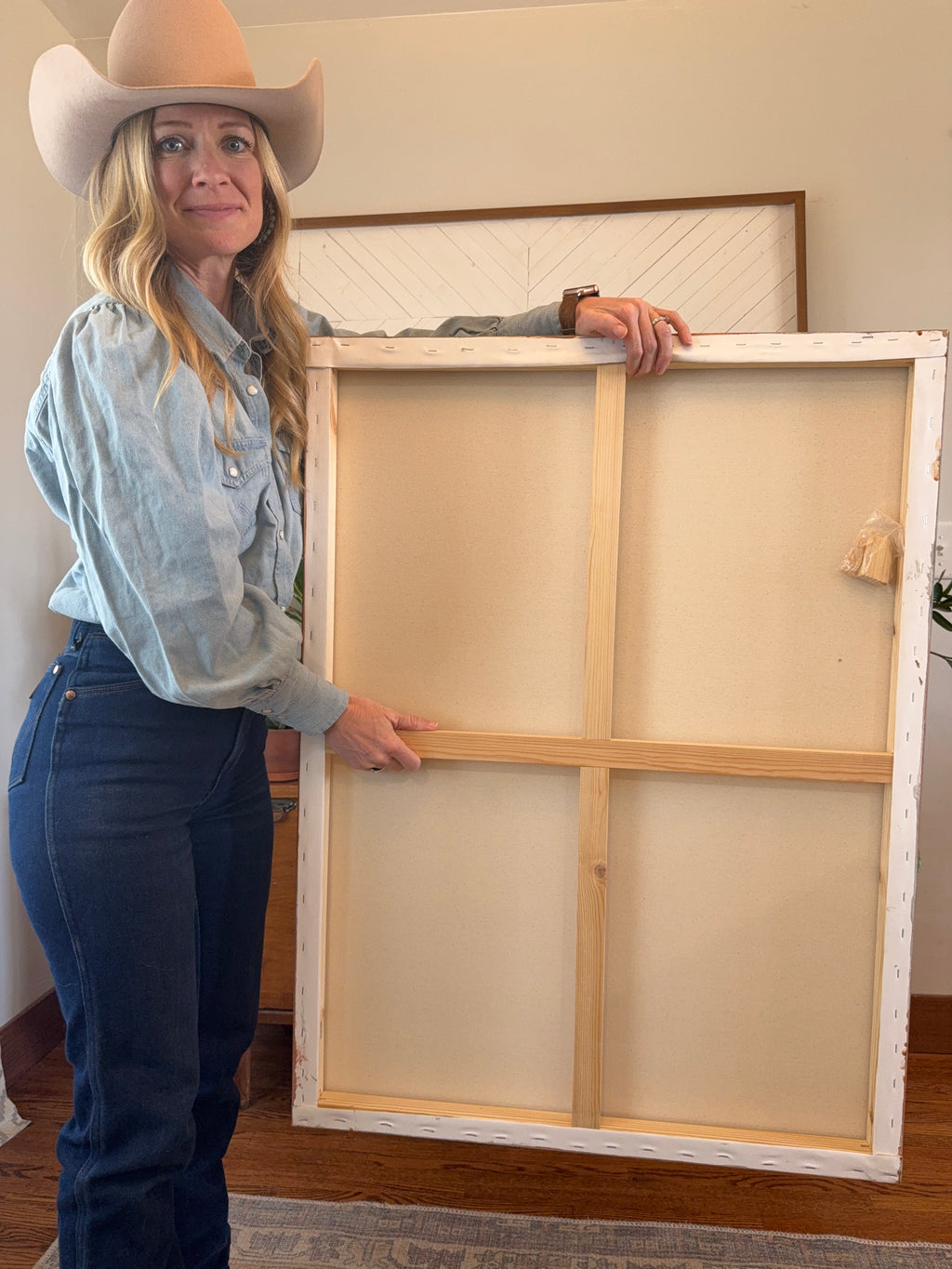 Original Art Work : Cactus Sunset : Large